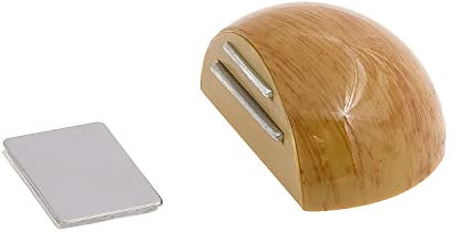 WOLFPACK 5320343 – Fermaporta Porta Adesivo con Magnete Fermo: Legno
