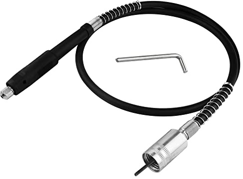 TOVOT 42 Inch Flexible Shaft Rotary Tool with 1/8 Chucks Flexible Rotary Drill Tool