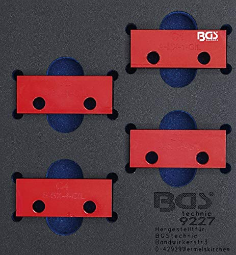 BGS 9227 | Werkstattwageneinlage 1/6: Nockenwellen-Arretierwerkzeug-Satz | für Alfa Romeo / Lancia 3.0l V6 24V | Nockenwellen-Einstellwerkzeuge | Einlass- und Auslassnocken