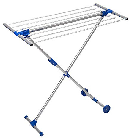 stewi Wäscheständer Combi Mini (Silber/Blau)