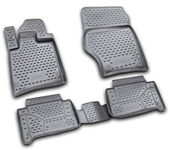 Element Passgenaue Premium Antirutsch Gummi Fußmatten - Audi Q7