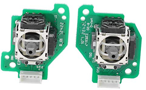 ASHATA Réparation de bâton analogique 3D Gauche Droite pour U, Joystick analogique de Remplacement 3D avec Carte PCB pour contrôleur de Manette U Gamepad Gauche Droite