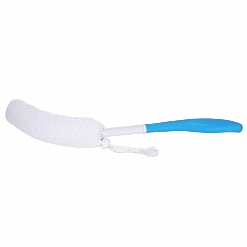 Langer Griff Duschbürste mit Abnehmbarem Bürstenkopf – Weicher Schwamm für sanfte Körperreinigung und Peeling, ergonomisches Design