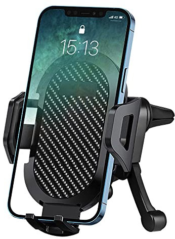 HOMSCAM Porta Cellulare da Auto, Supporto Cellulare Auto con Design Triangolare Stabile, 360°di Rotazione Supporto Smartphone per Auto Compatibile con iPhone 13/12/11 Pro Max/Samsung Xiaomi Redmi