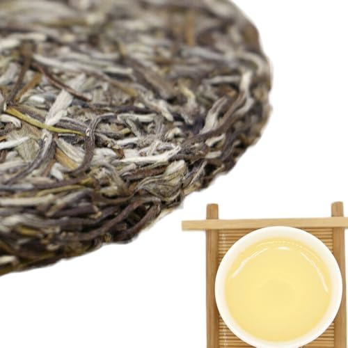Gâteau au Thé Blanc Pekoe Argent Aiguille Vieux Thé Blanc Thé Chinois 300g