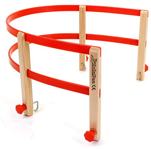 Holzfee Schlittenlehne flexibel RL-S Rot