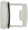 vhbw Filtre à peluches (avec joint de porte) Machines à laver compatible avec Indesit BTWA61052FR, BTWA61253FR, BTWND61253FR, BTWPD61253FR
