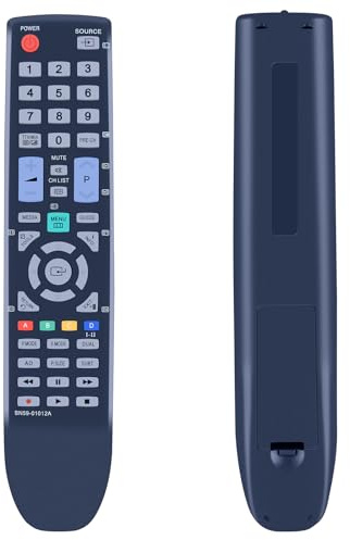 TCNOUMT BN59-01012A Télécommande de Rechange pour téléviseur Samsung LCD Plasma LE22C450 LE26C455 LE32C450 PS42C430 PS42C450 PS42C450B1W PS42C435 PS42C451 PS42C451B2D PS50C4 55 LE19C450 LE19C455