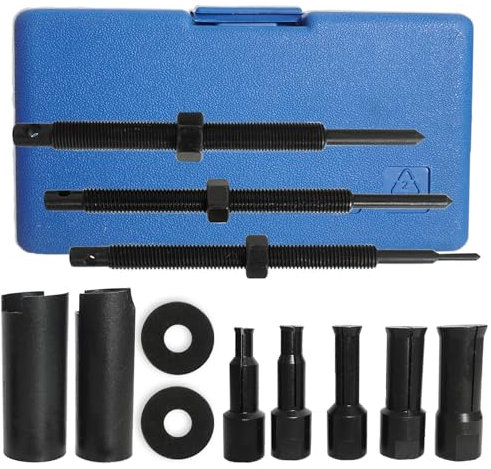 RIODEMBO 9-23mm Motorrad Innen Lagerabzieher, Innenlager Abzieher Set für den Ausbau von Motorrad-Fahrrad-Maschinen-Innenlagern. (9mm, 11mm, 14mm, 19mm, 23mm)