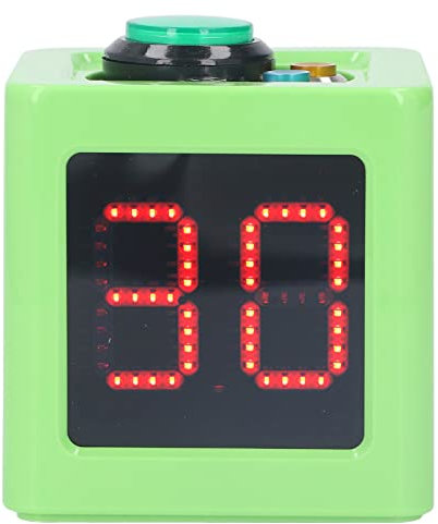Temporizador de Cubo 1,4 Pulgadas, 4 Caras, Cronómetro de Cuenta Regresiva Digital, Temporizador de Póquer, Reloj de Tiro, Juegos de Mesa, Temporizador de Cubo con 2 Juegos de
