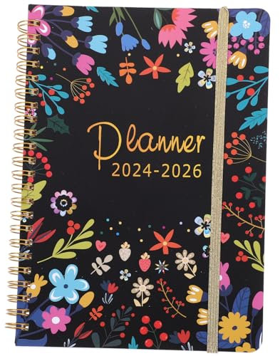 SEWACC Budgetplaner Mit Spiralbindung Geldbudgetplaner Budgetplanerbuch Für Monatliche Planung Budgetnotizbuch Mit Blättern Tragbarer Notizblock Für Organisation