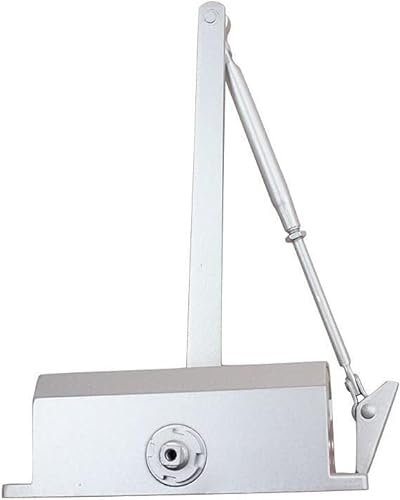 MYXJX cierrapuertas, Cierrapuertas de Aluminio automático de Alta Resistencia, Resistente al Fuego, de 80-110kg, con Resorte Ajustable y Velocidad, Cierre silencioso