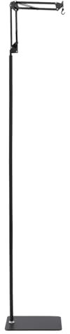 ARBGO Supporto per lampada di calore rettile, braccio girevole regolabile, supporto per lampada per terrario, rotazione a 360°, porta lampada rettile, con base, supporto per terrario, per tartarughe