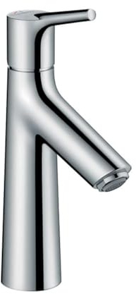 hansgrohe Talis S Mitigeur de lavabo 100 CoolStart avec tirette et vidage, chromé, 72022000