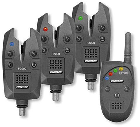 Cormoran Pro Carp F-2000 Funkbissanzeiger -Komplettset 3+1
