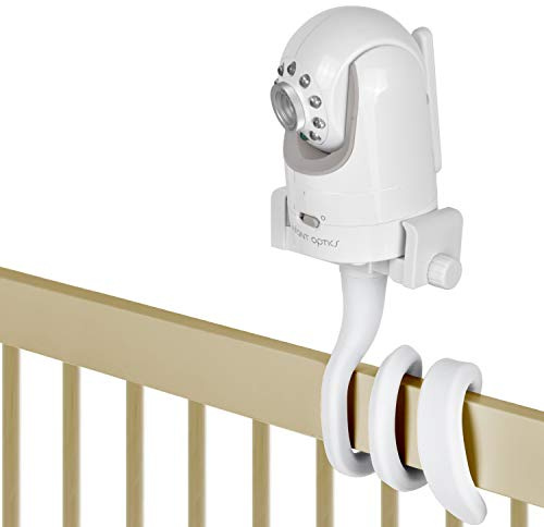 iTODOS babymonitor montering kamerahylla kompatibel med spädbarns-optik DXR 8 och de flesta andra babyskärmar, universell babykamera HOL.