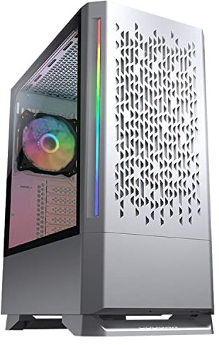 COUGAR MX430 Air RGB (Blanc) : Boîtier compact ARGB avec aérations modernes
