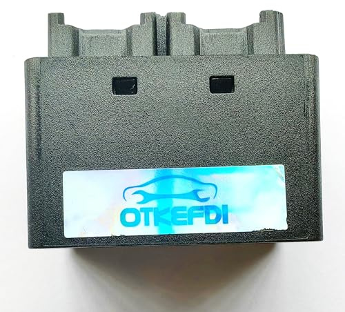 OTKEFDI SGW Bypass Dongle 8Pin + 12Pin,2018+ FCA Veicoli OBD Diagnosi Security Gateway Module Nero