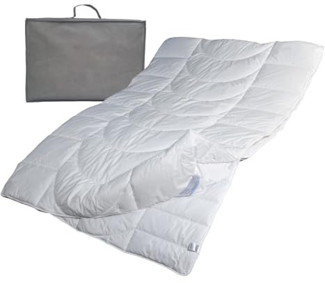 4-Jahreszeiten Bettdecke 135x200 cm | Ganzjahres Bettdecke für Allergiker | Waschbar Steppdecke | Zudecke | Duvet | Oberbett | Schlafdecke | Steppbettdecke | Für Sommer und Winter