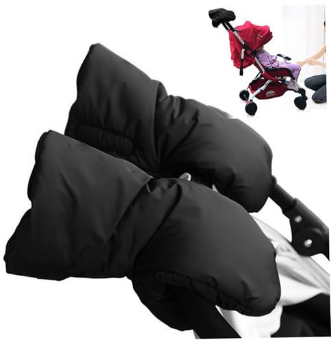 1 par barnvagnshandskar, tjocka varma barnvagnar handmuff, vattentäta vindtäta barnvagnsvantar, universella barnvagnsvantar för barnvagn/barnvagn