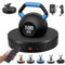 Base Giratoria Eléctrica, MINENICE 100KG 30CM Plataforma Giratoria, Dirección y Velocidad de 360° Ajustable Plato Giratorio con 5 Tableros de Fondo y Control Remoto para Fotografía(Negro)