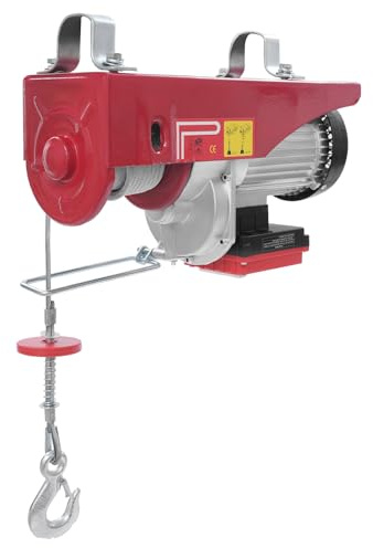 soudesileim Treuil électrique 250/800/1000 kg avec télécommande 80 m, câble simple/double l, fil d'acier Longueur 12 m, hauteur de levage 6 à 12 m, palan électrique 220 V (1000 kg)