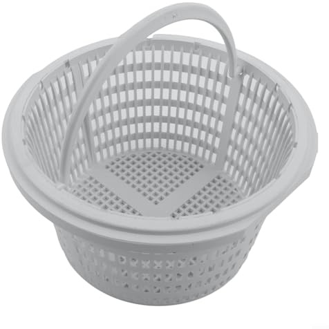 Para Pool Skimmer Basket Handle Pieza de repuesto de plástico para modelos de piscina sobre el suelo SPX1091C SP1091LX SP1091WM adecuado para Classic 001 Series (19 cm de diámetro x 11 cm de