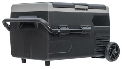 Kompressor Kylskåp Frys 45 L - Bärbar elektrisk kylbox för bil, lastbil, husbil, utomhus, picknick, bilresor -12 V/24 V/240 V -20 °C till 20 °C