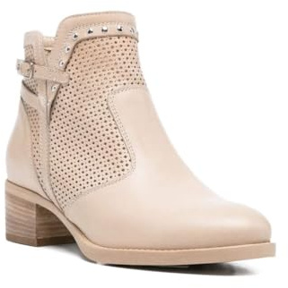 Nero Giardini E615070D Stivaletti Donna in Pelle - Champagne 38 EU
