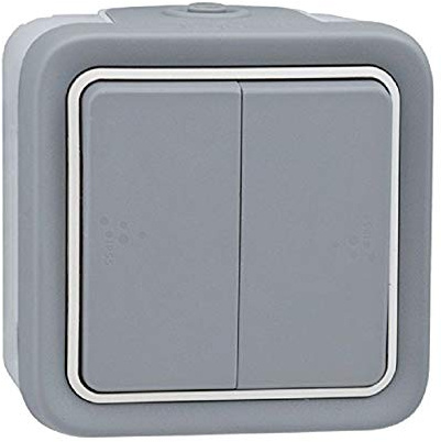 Legrand 69714 Interrupteur série Plexo55 AP.WD IP55 résistant aux chocs