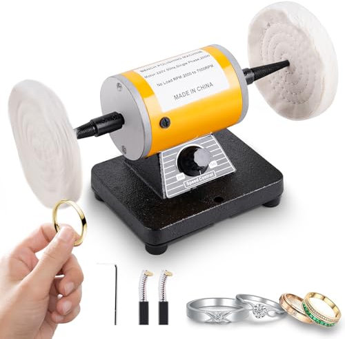 BAOSHISHAN Lucidatrice Da Banco per Tornio a Velocità Variabile per Gioielli 220V