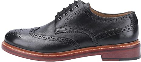 Cotswold Quenington Leather Goodyear Welt Shoe Male Black Size 9