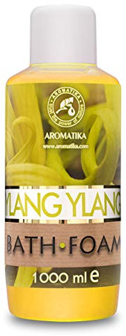 Bagnoschiuma con Olio Essenziale di Ylang Ylang 1000ml - Cura del Corpo - Buon Sonno - Bellezza - Bagno - Cura del Corpo - Benessere - Relax - Aromaterapia - Spa - Aroma di Ylang Ylang - Bagnoschiuma
