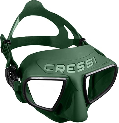 Cressi Rondinella Premium Flossen/Schnorchel Set, Blau/Schwarz, 39/40