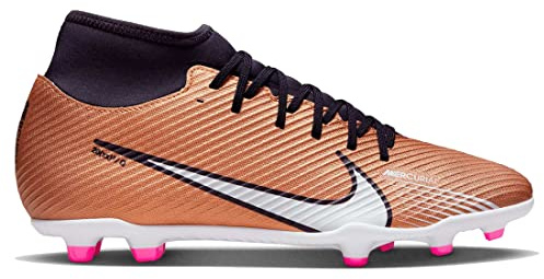 Nike Superfly 9 Club, Scarpe da Calcio Uomo, Rame Metallizzato/Coppe metallizzate, 44.5 EU
