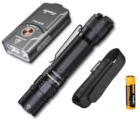 FENIX PD36R Pro & E03R v2.0 Coffret cadeau édition spéciale Gris