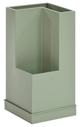 Regenschirmfass Regenschirmhalter Regenschirmständer 2-Schicht Regenschirmständer Mit Abnehmbarer Tropfschale Regenschirmständer Für Eingangshalle Regenschirmhalter Regenschirmständer/Grün/28*28*55,5C