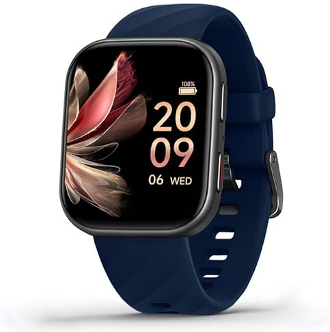 FITVII Tracker de santé et de Remise en Forme (répondre/Passer des appels), Montre Intelligente avec fréquence Cardiaque et Pression artérielle 24h/24, 7j/7, Suivi du Sommeil, Moniteur d'oxygène