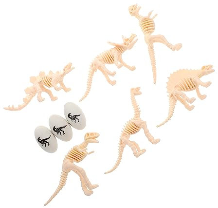 PHENOFICE 1satz Dinosaurier-knochen Und Dinosaurier-modell Spielzeug Für Kuchen-dekorationen Skelette Und Förder Kreativität Und Lernen Bei Kindern