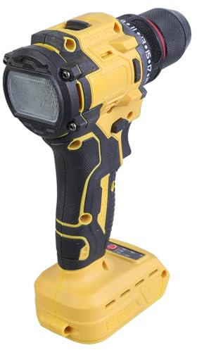 FUUGlan Llave de impacto inalámbrica, llave de impacto eléctrica de 550 Nm, taladro eléctrico de velocidad variable con controlador de impacto de potencia ligera