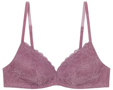 Women'secret Dam Triangel-bh med vaddering Dusty Pink Collection BA, 95B