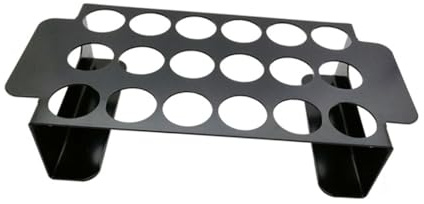 FUTUREORYY Soporte para Asar Muslos de Pollo Acero Inoxidable Antideslizante para Barbacoa y Parrilla Rejilla para Alas y Pimientos Rellenos para Camping y Exteriores
