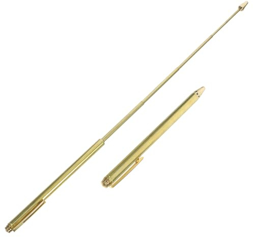 ABOOFAN Kit De Sourcier en Cuivre Doré 2 Baguettes pour La Chasse Aux Fantômes