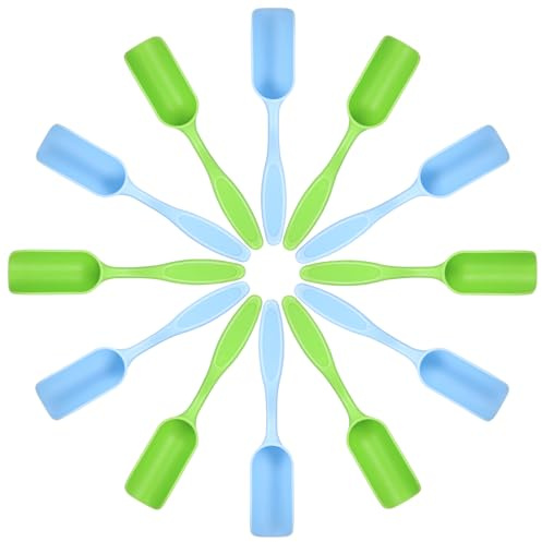 Abaodam Set da 20 Strumenti per Piante Succulente e Giardinaggio, Palette in Plastica Resistenti per Trapianto e Semina, Attrezzi Manuali Compatti per Vaso e Aiuola, Colore Casuale