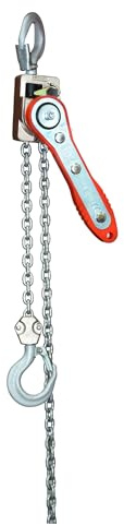 100kg 150kg Manual Chain Hoist Traction Lifting Miniature Lever Hoist, Mini Portable Tightener Hand Lift Chain Crane Tools(100KG)