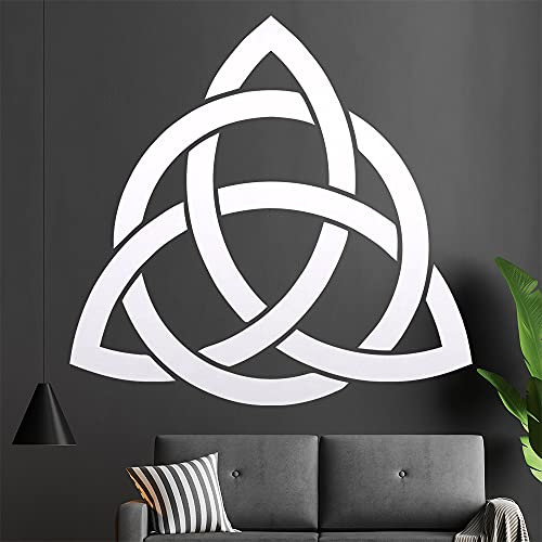 Triquetra Wandtattoo in 6 Größen - Wandaufkleber Wall Sticker - Dekoration, Küche, Wohnzimmer, Schlafzimmer, Badezimmer