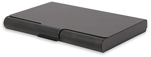 BONSYL® Porta Biglietti da Visita, in Lega di Alluminio Colorato Custodie di protezione RFID Porta Carte di Credito di Porta biglietti da visita, per Uomo Donna.