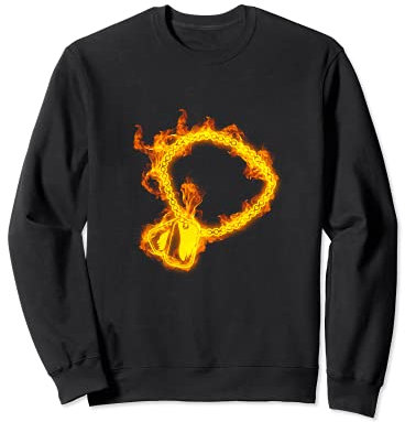 Feuer Soldaten Erkennungsmarke Flammen Heer Armee Soldat Sweatshirt