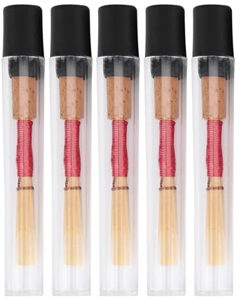 Oboe Zubehör, weiches handgefertigtes Instrumentenzubehör Oboe Reed Kunststoffbox für Ihre Freunde oder Familie für Anfänger und fortgeschrittene Spieler