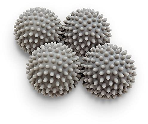 XIEHE Dryer Balls 4 Pack - Non-Toxic Reusable Dryer Balls (Gray)